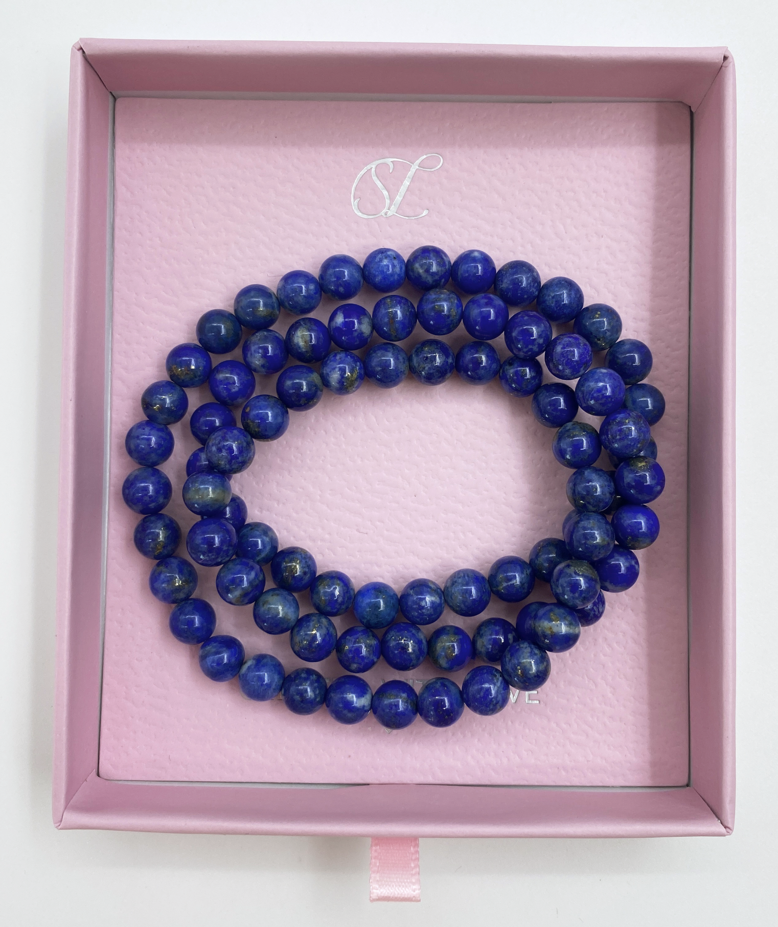 64022 Lapis Azuli Kralenketting | Royal Blue