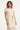 A-Lijn Jurk Met Kant-Look En Sierkoord | Off White