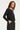 Basic Top met Gedrapeerd Detail in Zwart | Black