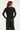 Basic Top met Gedrapeerd Detail in Zwart | Black