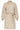 Beige Crème Gebreide Jurk met Dieren Print | Taupe - Off white