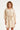 Beige Jurk Met Broderie En Strikceintuur | Off White