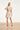 Beige Jurk Met Geborduurde Bloemen En Tailleceintuur | Sand - Dark Sand