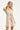 Beige Jurk Met Geborduurde Bloemen En Tailleceintuur | Sand - Dark Sand
