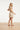 Beige Jurk Met Geborduurde Bloemen En Tailleceintuur | Sand - Dark Sand