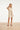 Beige Jurk Met Geborduurde Bloemen En Tailleceintuur | Sand - Dark Sand