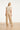 Beige Top Met Geborduurde Bloemen En Polo Kraag | Sand - Dark Sand