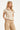 Beige Top Met Geborduurde Bloemen En Polo Kraag | Sand - Dark Sand