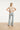 Beige Gebreide Top Met Subtiele Glans En Pailletten Hals | Sand