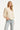 Blouse Met Borduurdetails En Pailletten En 3/4 Mouwen | Off White - Silver