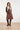 Blouse met Abstracte Print en Volumineuze Mouwen | Brown - Muticolour