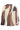 Blouse met Abstracte Print en Volumineuze Mouwen | Brown - Muticolour