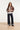 Blouse Met Stippenprint En Strikkraag | Off White - Brown