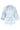 Blouse met Structuurstreep en Tailleceintuur | Light Blue