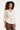 Blouse met Structuurstreep en Tailleceintuur | Off White