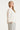 Blouse met transparant jacquarddessin | Off White