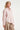 Blouse van Katoen met Fijn Streep Print | Pink - Taupe