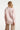Blouse van Katoen met Fijn Streep Print | Pink - Taupe