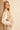 Bomberjack in Beige en Crème | Dark Sand - Off White