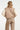 Bomberjack in Beige en Crème | Dark Sand - Off White