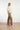 Broek met Wijde Pijpen in Comfortabele Travel Quality | Stone