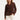 Bruine Kant Blouse Met Klassieke Kraag | Brown