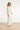Champagnekleurige Blouse Met Pailletten En Ruffles | Off White