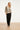 Crème Blouse Met Zwart Grafisch Patroon | Sand - Black