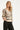 Crème Blouse Met Zwart Grafisch Patroon | Sand - Black