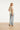 Crème Broderie Top Met Korte Mouwen En Scallop Zoom | Off White