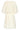 Crème Jurk Met Transparante Fringe Structuurstof | Off White