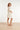 Crème Jurk Met Transparante Fringe Structuurstof | Off White