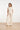 Crème Wide Leg Broek Met Subtiele Glans En Crinkle Structuur | Off White