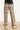 Crème Wide Leg Broek Met Zwart Grafisch Patroon | Sand - Black