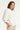 Crèmekleurige Fluffy Trui met Pofmouwen | Off White