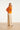 Dames Blouse Met Golvende Afwerking En Korte Mouwen | Light Orange - Sand