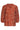 Dames Blouse Met Verfijnde Bloem Print En V-Hals | Brique