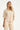 Dames Blouse Met Golvende Afwerking En Korte Mouwen | Sand