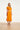 Dames Jurk Met Strikceintuur En Golvende Details | Light Orange - Sand