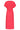 Dames Jurk Met Strikceintuur En Golvende Details | Fuchsia