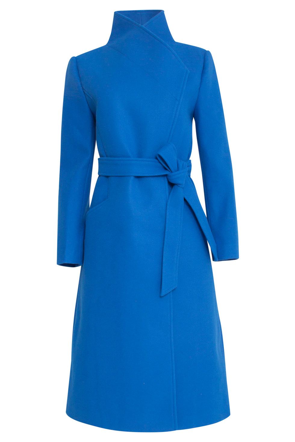 Dames Lange Jas Kobalt - 23617 | Cobalt