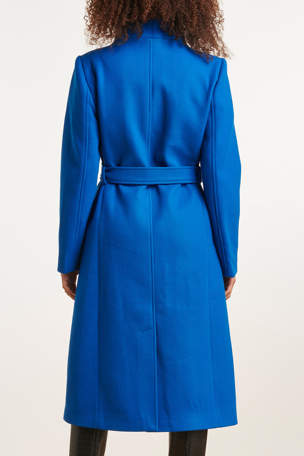 Dames Lange Jas Kobalt - 23617 | Cobalt