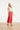 Dames Rok Met Elastische Taille En Midi Lengte | Fuchsia