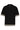 Dames T-Shirt Met Golvende Afwerking | Black - Sand