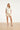 Dames T-Shirt Met Golvende Afwerking | Off White - Sand