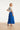 Dames T-Shirt Met Salty Haze Print Voor- En Achterzijde | Off White - Cobalt