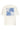 Dames T-Shirt Met Salty Haze Print Voor- En Achterzijde | Off White - Cobalt
