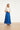 Dames T-Shirt Met Salty Haze Print Voor- En Achterzijde | Off White - Cobalt