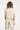 Dames Top Met V-Hals En Trekkoord | Off White