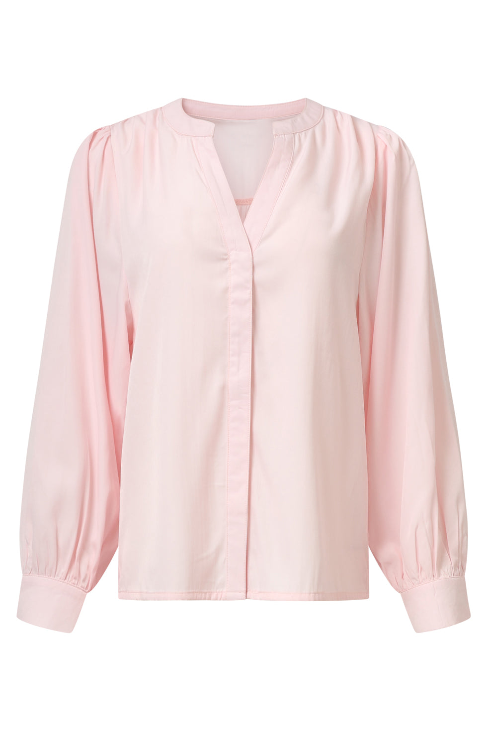Dameslosvallende Korte Top | Baby Pink